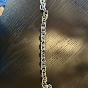 Silver Shortie Strap